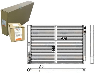 КОНДЕНСАТОР РАДИАТОР КОНДИЦИОНЕРА [BEHR HELLA]