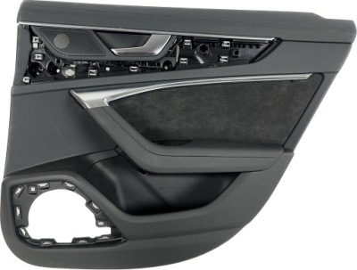Оббивка обшивка двері audi a6 c8 sedan alcantara фото №1