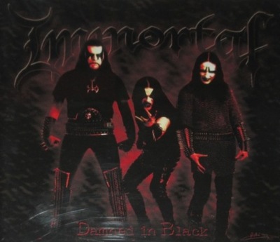 Immortal -Damned In Black cd 2000 Black-Norwegia 