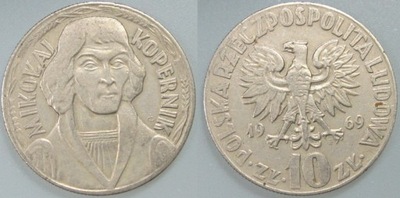 PRL, 10 ZŁ KOPERNIK 1969, 2 ST