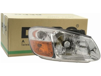 Лампа фара правый kia cerato i 04-09 фото №1