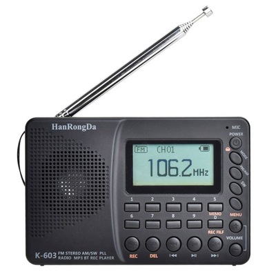 Radio baterie FM inna (inny) HRD-603