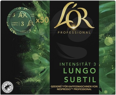 L'OR Lungo Subtil 50 kapsułek do Nespresso Pro