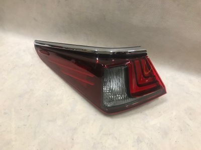 Lexus es 300 хром 18- лампа задня ліва led europa фото №1