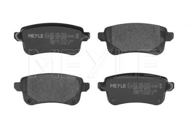 Тормозные колодки тормозные задняя do renault espace grand megane scenic talisman фото №1