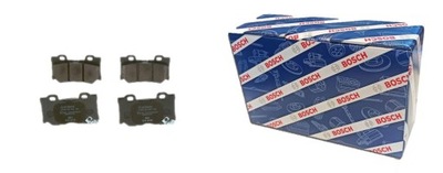Bosch тормозные колодки ham.tyl akebono nissan 370z 09- задняя фото №1