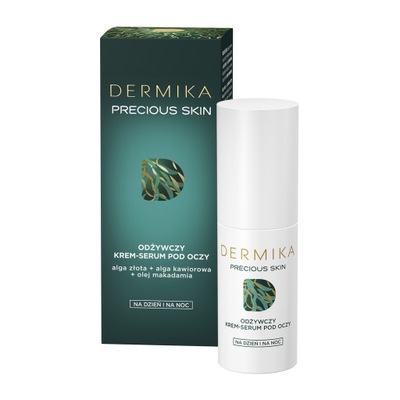 Dermika Precious Skin odżywczy krem-serum pod oczy 15ml