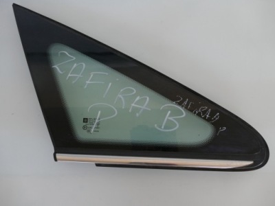 Opel zafira b скло кузовна правий перед молдинг фото №1