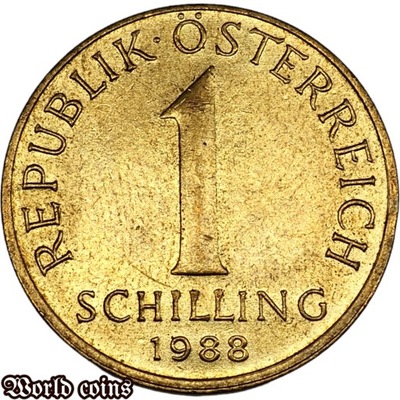1 SCHILLING 1988 AUSTRIA