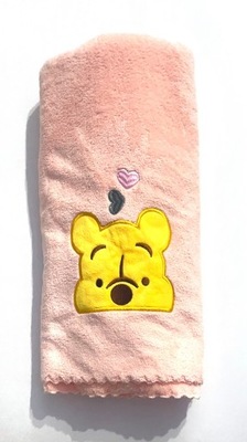 Różowy Ręcznik kąpielowy Kubuś Puchatek 70x140 cm