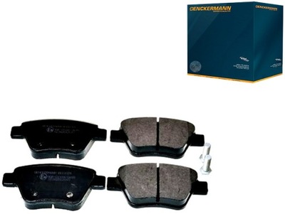 Гальмівні колодки гальмівні задня skoda yeti 09- golf vi dencke фото №1