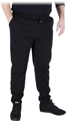 Spodnie dresowe męskie JOGGER-PLUS B czarny rozmiar 14XL