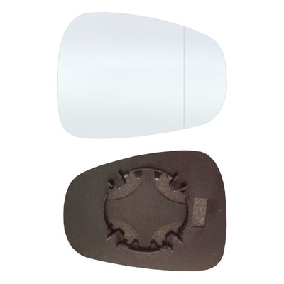 Alfa romeo mito 08+ вкладиш дзеркало правий асферичне+ pm фото №1