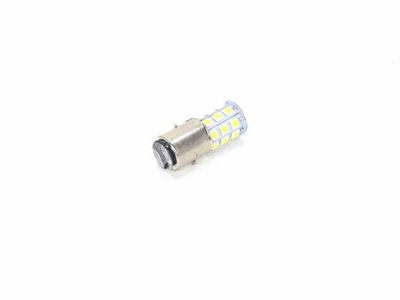 LEMPUTĖ 12V 35/35W BA20D 27SMD LED 6000K NĖRA ECE WB POSŪKIŲ RODIKLIAI KOKYBĖ 