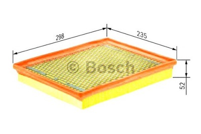 BOSCH ФІЛЬТР ПОВІТРЯ SAAB 02- BOSCH