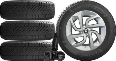 NUEVO RUEDAS INVIERNO PEUGEOT 301 1 MICHELIN 195/55R16+TPMS  