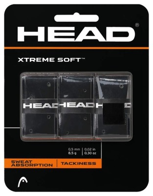 Vrchná omotávka HEAD Extremesoft hr. 0,5mm čierna 3