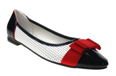 Ażurowe Balerinki Goodin 3210 r38