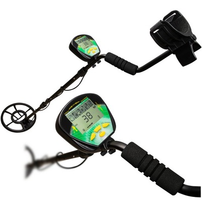 LCD METAL DETECTOR ADJUSTABLE BATTERIES TELESCOPIC