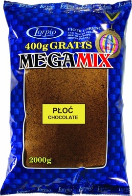 Zanęta Lorpio Mega Mix 2kg Płoć Chocolate
