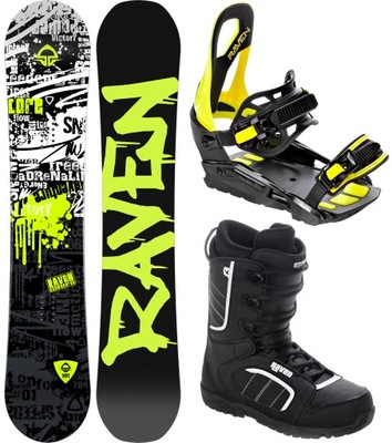 Zestaw Snowboardowy RAVEN Core Junior 145cm