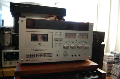 Akai GXC 570 D magnetofon kasetowy. Po serwisie!