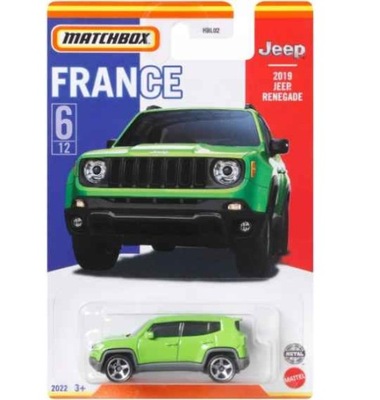 MATCHBOX France - 2019 Jeep Renegade