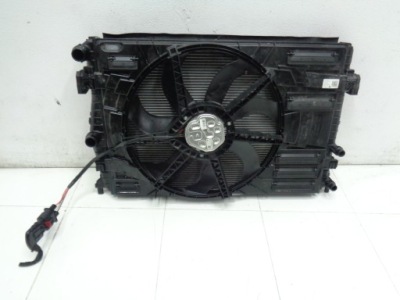 Vw polo vi 2g 1.0 tsi радиатор вентилятор 2017r- фото №1