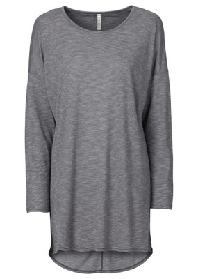 TUNIKA KOSZULOWA W PASKI__48/50