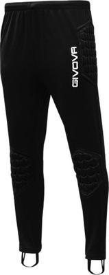 SPODNIE BRAMKARSKIE GIVOVA CZARNE PP04 0010 r XS