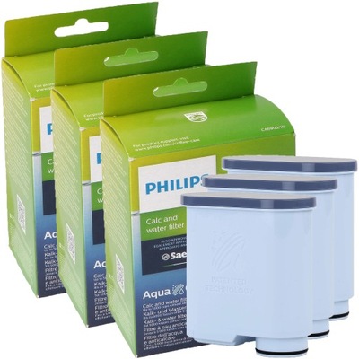 3x Filter na expres Philips Saeco Aqua Clean Vodný filter Philips Latte go