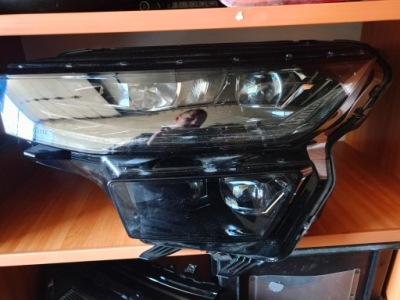 Лампа левая передняя full led skoda kodiaq lift 2021r- фото №1