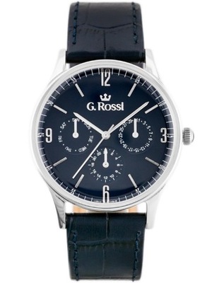 ZEGAREK G. ROSSI - 10737A-6F1 blue/silver