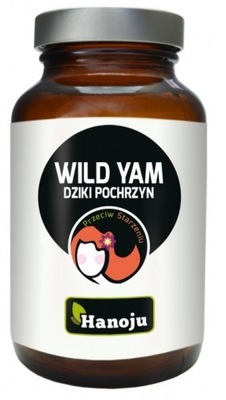 Wild Yam (Dziki Pochrzyn) 500mg 90kapułek Hanoju