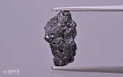 Diament czarna bryłka 10,5x6,5 mm