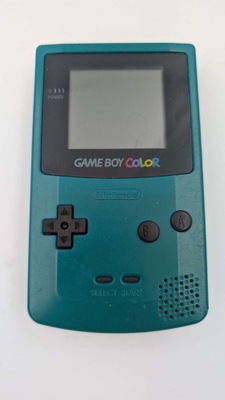 KONSOLA NINTENDO GAME BOY COLOR TURKUSOWA
