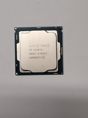 Procesor Intel Xeon E3-1240v6 3,70GHZ