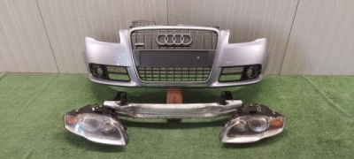 Бампер перед audi a4 b7 s-line lak: ly7h фото №1