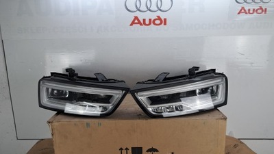 Фара full led audi q3 8u0 8u lift 2014-2018 eu оригинальный номер po рестайлинг фото №1