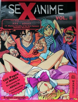 Sex Anime Vol II Adult manga