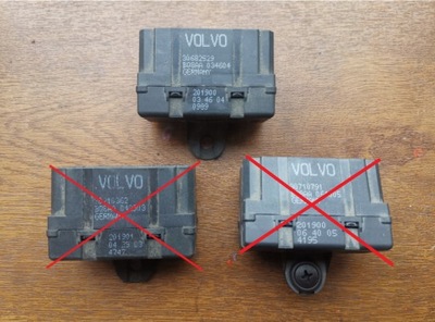Volvo модуль подогрев сидений - блок управления реле фото №1