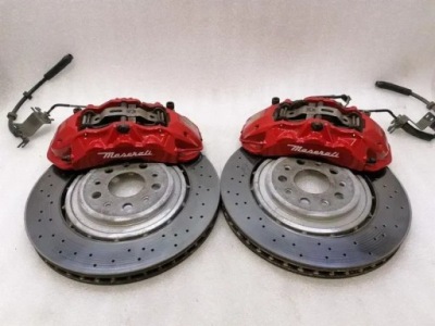 Maserati quattroporte vi m156 brake суппорт 670009176 saddle brembo 14-19 фото №1