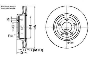 DISCOS DE FRENADO POWERDISC BMW 3 (E46) Z4 (E85) Z4  