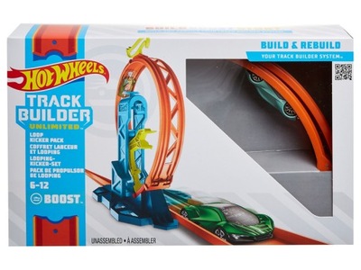 Tor Hot Wheels Track Builder Pętla GLC90