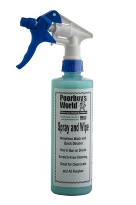 Poorboy’s World Spray & Wipe - Mycie bez Wody