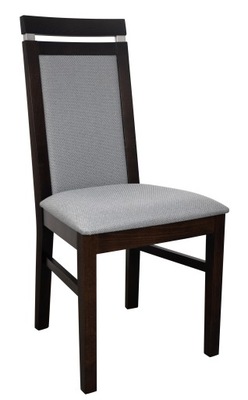 Krzesło Leg klasyczne, z metalową wstawką