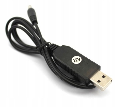 Adapter Przetwornica USB Wtyk DC 5,5x2,1 5V 12V 1A - Sklep, Opinie, Cena w