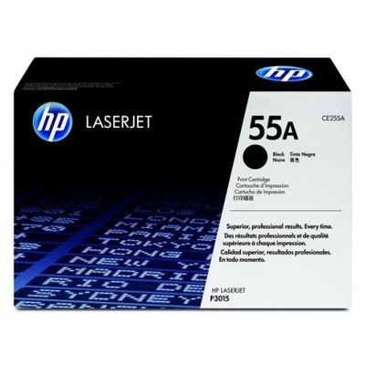 HP oryginalny toner CE255A, black, 6000s, HP 55A, HP LaserJet P3015, LaserJ