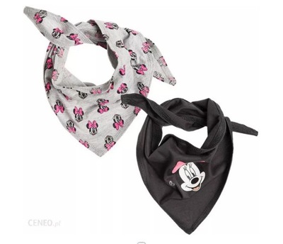 COOL CLUB Chustka apaszka dziewczęca 2 pack Myszka Minnie r. one size