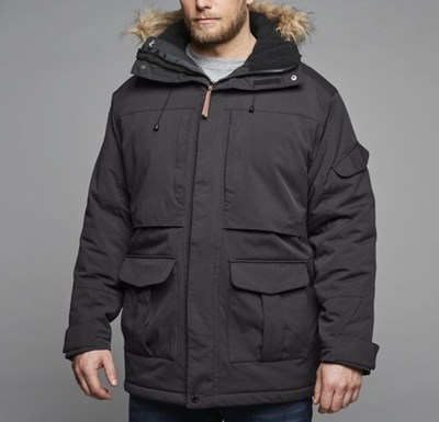 North 56 4 Kurtka Parka Zimowa Czarna 7XL obw. 186